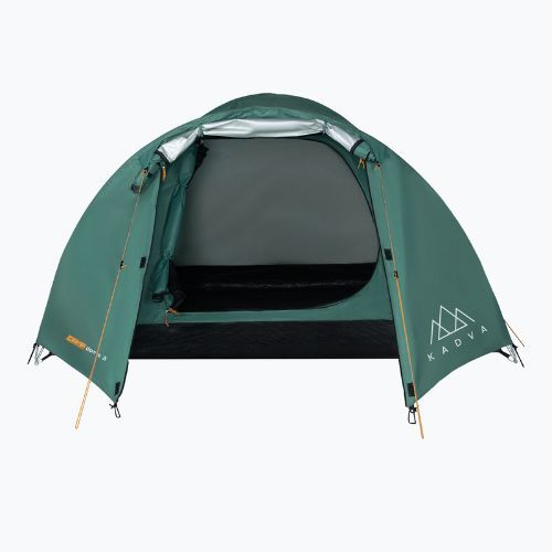 3 személyes KADVA CAMPdome 3 zöld kempingsátor