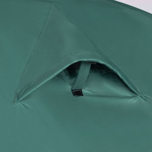 3 személyes KADVA CAMPdome 3 zöld kempingsátor