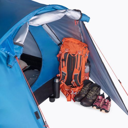 4 személyes KADVA CAMPdome 4 kempingsátor kék