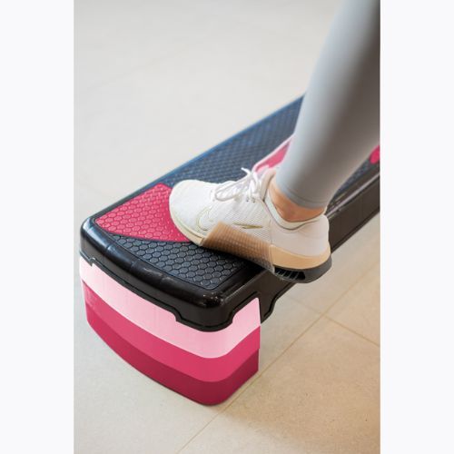 XTREXO aerobic stepper TXO-B4W009 rózsaszínű