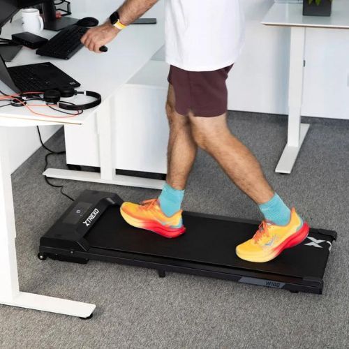 Elektromos futópad XTREXO Walking Pad W100 fekete