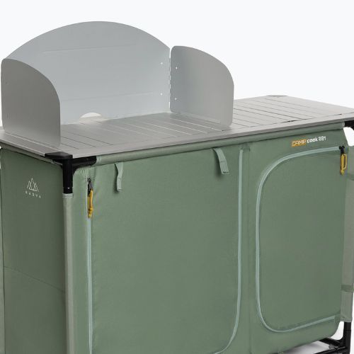 KADVA CAMPcook 221 zöld utazó konyhaszekrény