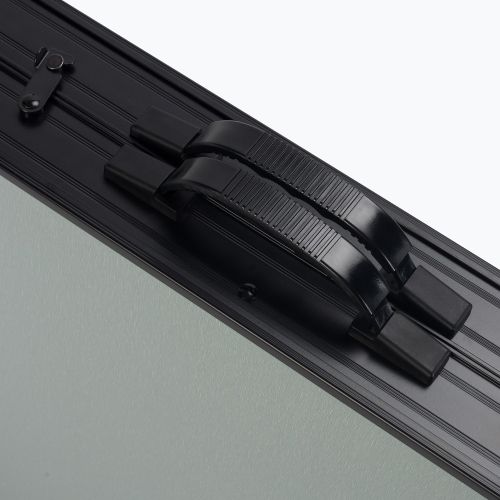 Összecsukható kempingasztal + székek KADVA CAMPtable szett 4-6 fő részére, szürke