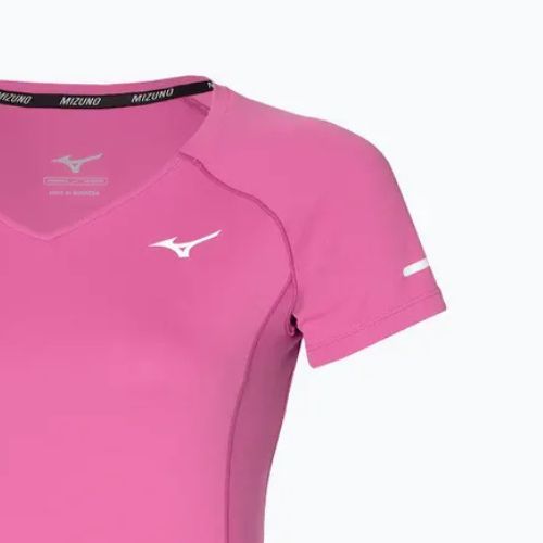 Női futópóló Mizuno Sun Protect Tee vad orchidea