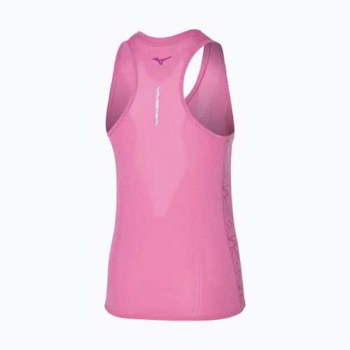 Női futó tank top Mizuno Aero Tank wildorchid