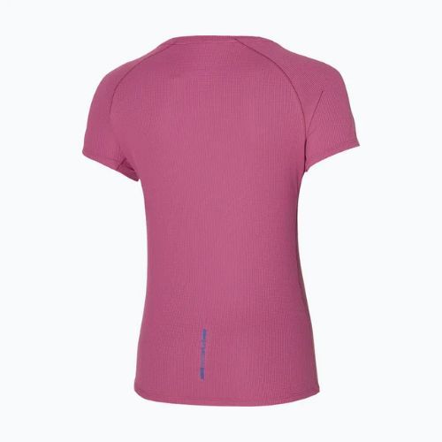 Női futópóló Mizuno Dryaeroflow Tee magenta haze Mizuno Dryaeroflow Tee magenta haze