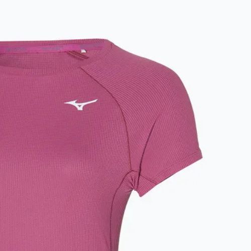Női futópóló Mizuno Dryaeroflow Tee magenta haze Mizuno Dryaeroflow Tee magenta haze