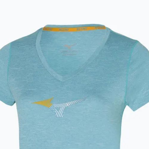 Női futópóló Mizuno Impusle Core RB Tee tejeskék Mizuno Impusle Core RB Tee tejeskék