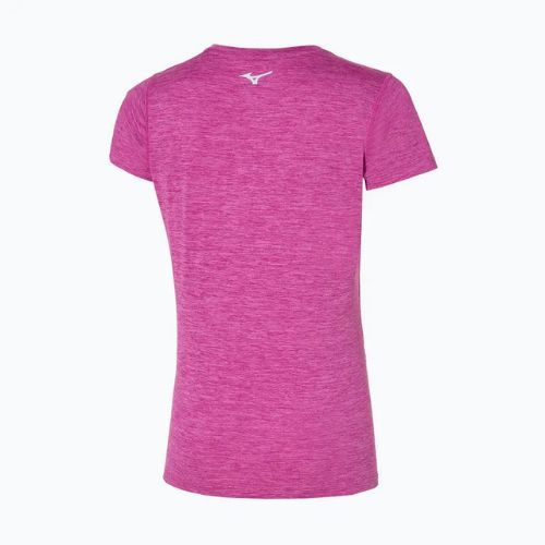 Női futópóló Mizuno Impulse Core Tee festival fushia Mizuno Impulse Core Tee fesztivál fushia