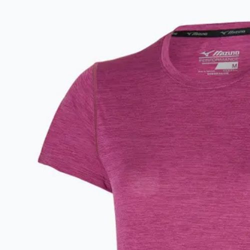 Női futópóló Mizuno Impulse Core Tee magenta haze Mizuno Impulse Core Tee magenta haze