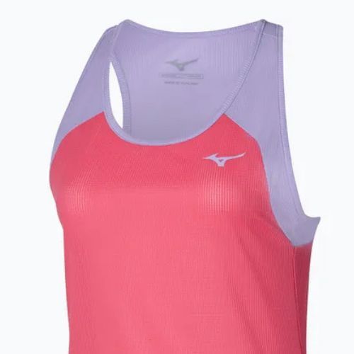 Női futó tank top Mizuno DryAeroFlow Tank sunkissed coral