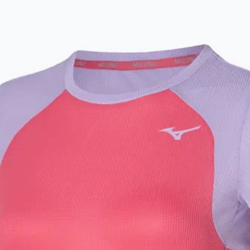 Női futópóló Mizuno DryAeroFlow Tee sunkissed coral