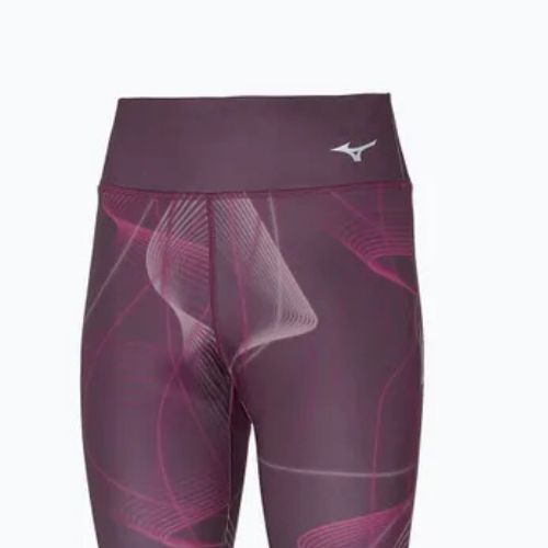Női futó leggings Mizuno Nyomtatott szőlő bor