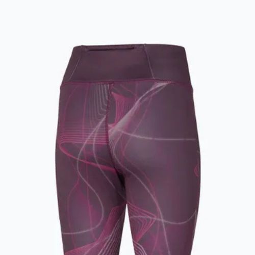 Női futó leggings Mizuno Nyomtatott szőlő bor