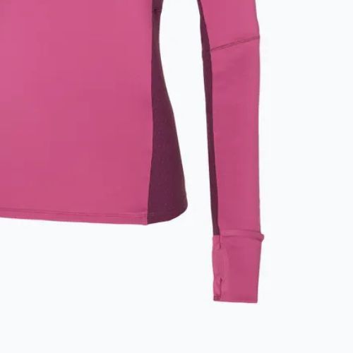 Női futópulóver Mizuno Warmalite HZ magenta haze Mizuno Warmalite HZ magenta haze