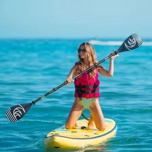 Deszka SUP AQUASTIC Touring 12'6" sárga