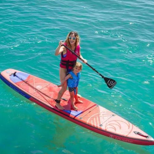 SUP AQUASTIC Touring deszka 12'6" 2024 piros