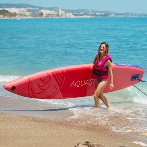 SUP AQUASTIC Touring deszka 12'6" 2024 piros