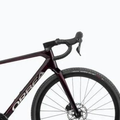 Gravel bike Orbea Terra M30 Team 2024 borvörös karbon nézet