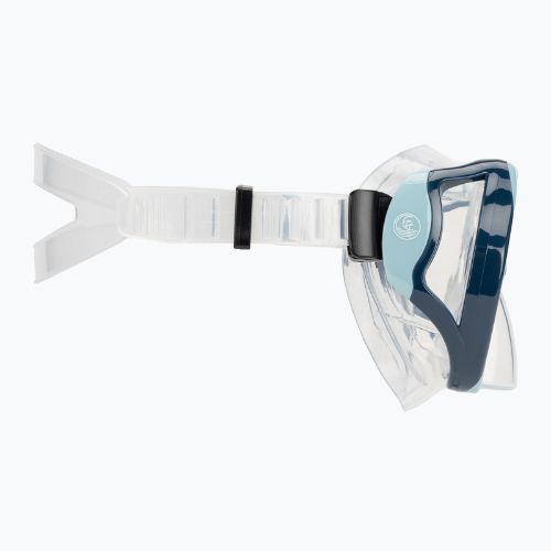 AQUASTIC Shoal snorkeling szett maszk + búvár kék