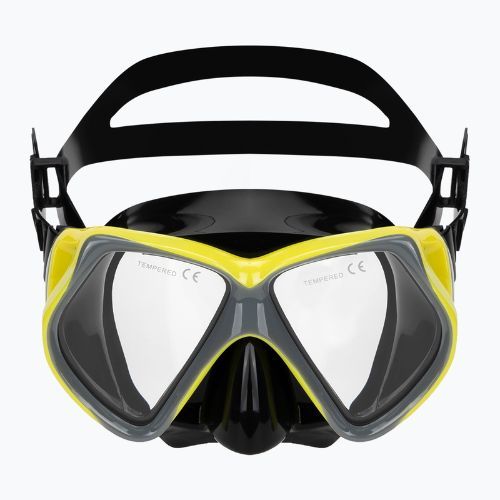 AQUASTIC Shoal snorkeling szett maszk + búvár szürke