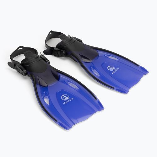 AQUASTIC Shelly gyermek snorkeling szett maszk + búvár + uszony kék