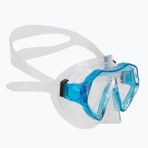 AQUASTIC Shelly gyermek snorkeling szett maszk + búvár + uszony kék