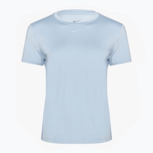 Női Nike One Classic Dri-Fit világos páncélkék/fekete futópóló