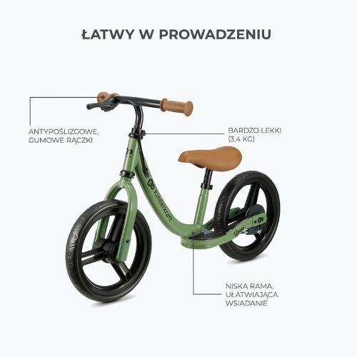 Kinderkraft terepkerékpár Space zöld