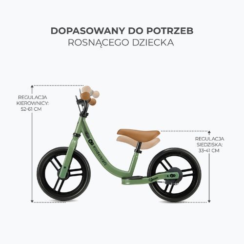 Kinderkraft terepkerékpár Space zöld