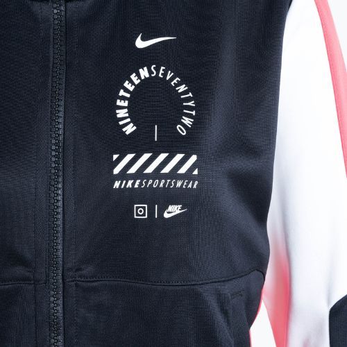 Női Nike Sportswear tréningruha felső fekete/világos bíbor/fehér