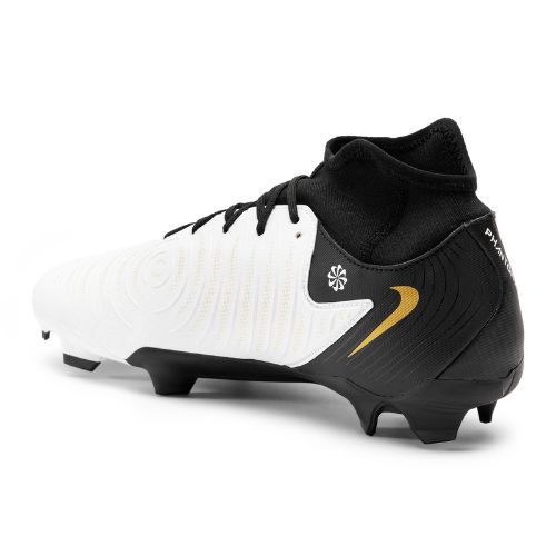 Nike Phantom Luna II Academy FG/MG futballcipő fehér / metál arany érme / fekete