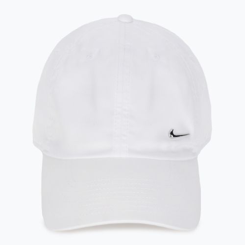 Nike Dri-Fit Club Unstructured fém Swoosh sapka fehér/metál ezüst
