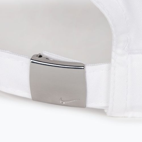Nike Dri-Fit Club Unstructured fém Swoosh sapka fehér/metál ezüst