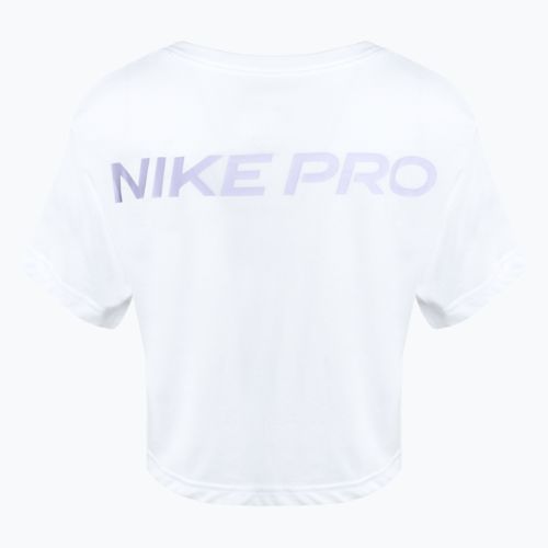 Nike Dri-Fit Pro női edzőpóló fehér