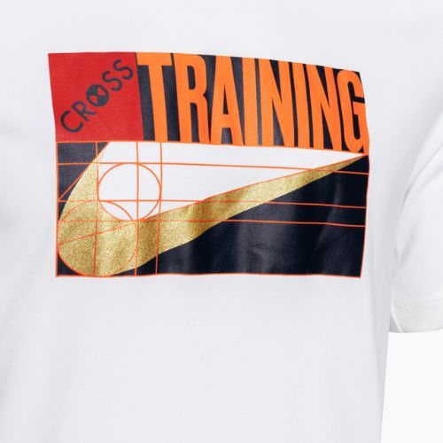 Férfi Nike Dri-Fit edzőpóló fehér