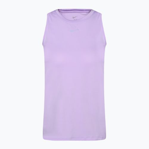 Nike One Classic Dri-Fit lilac bloom/fekete női edzős felső Nike One Classic Dri-Fit lila virág/fekete