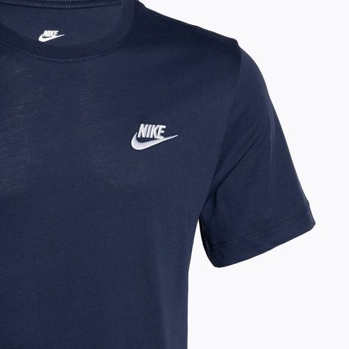 Férfi póló Nike Sportswear Club black midnight navy/white