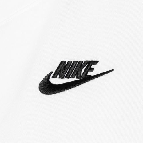 Nike Sportswear Club Essentials női póló fehér/fekete
