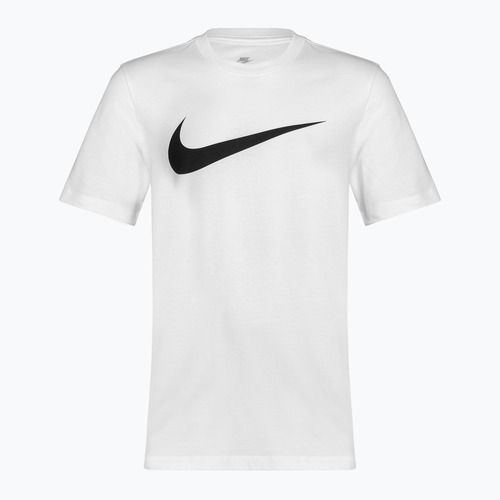 Férfi Nike Sportswear Swoosh fehér/fekete póló
