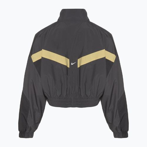 Női Nike Sportswear Woven dzseki sötét füstszürke/fekete