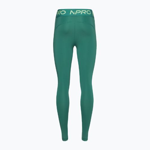 Női edző leggings Nike Pro Dri-FIT Mid-Rise 7/8 Graphic bicoastal/vapour green/white női edző leggings