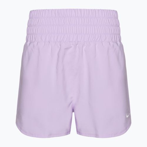 Női rövidnadrág Nike One Dri-Fit Ultra High-Waisted 3" lila virágos