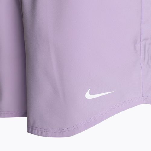 Női rövidnadrág Nike One Dri-Fit Ultra High-Waisted 3" lila virágos