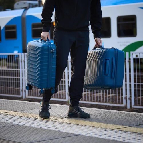 KADVA Sancho 38 l kék kabinbőrönd