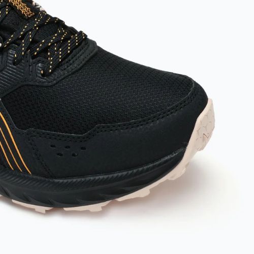 ASICS Gel-Venture 9 vízálló női futócipő fekete/stadion narancssárga