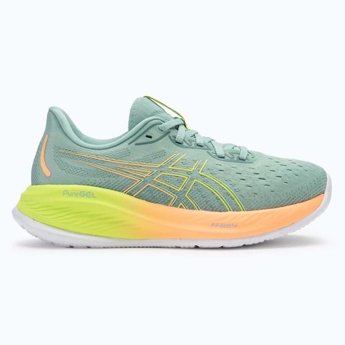 ASICS Gel-Cumulus 26 Paris női futócipő világos celadon/biztonsági sárga