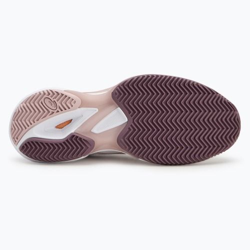 ASICS Solution Speed FF 3 Clay fehér/poros lila női teniszcipő