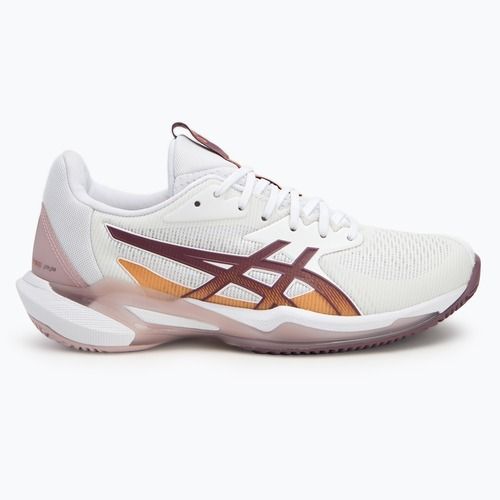 ASICS Solution Speed FF 3 Clay fehér/poros lila női teniszcipő