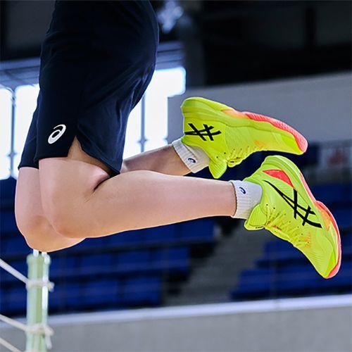 ASICS Sky Elite FF 3 Paris biztonsági sárga/fekete férfi cipő